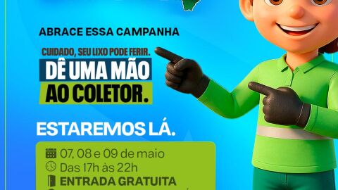 Solurb alerta sobre risco de lixo mal descartado em evento em CG