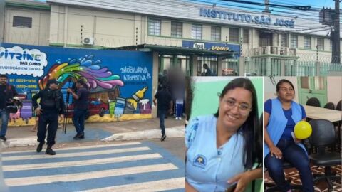 Adolescente de 13 anos usa arma do padrasto em escola, mata duas inspetoras e fere criança