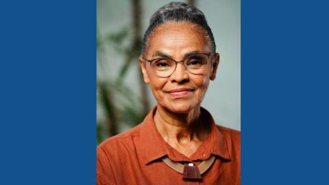 Marina Silva recebe a maior honraria francesa