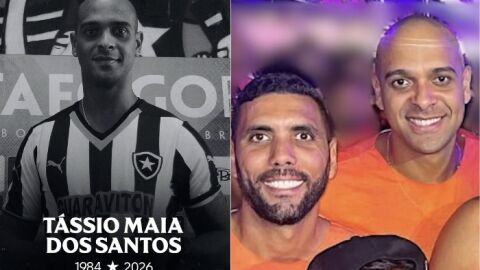 Temporal derruba muro e esmaga ex-Botafogo e amigo (vídeo)