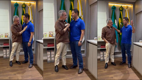 Prefeito de Vicentina libera 2&ordm; voto e celebra Vander