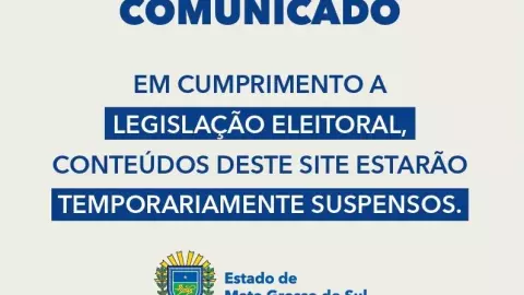 Site de notícias do Governo de MS é retirado do ar