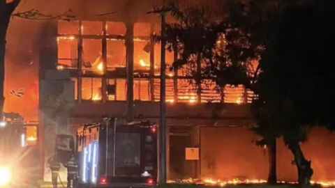 PF investiga incêndio na UFPE após ameaça bolsonarista