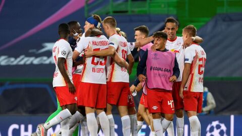 Leipzig vence Atlético e chega à semifinal da Liga dos Campeões pela primeira vez