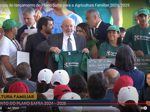 Ao vivo: Presidente Lula lança Plano Safra 2024/2025 em Brasília