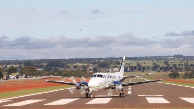"Olhar para daqui dez anos": Riedel destaca missão de transformar logística aeroviária do MS