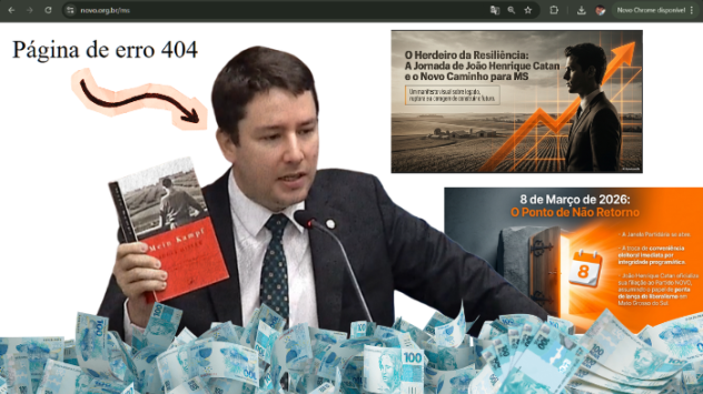 João Henrique Catan: o 'Erro 404', nada novo da política sul-mato-grossense