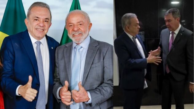 Riedel agradece Vander por empréstimo de R$ 1 bilhão para MS com Lula