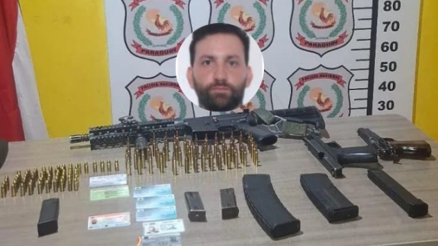 Empresário é preso, de novo, com arsenal de guerra em MS
