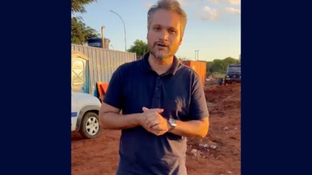 Vereador Leinha registra B.O após ameaça durante fiscalização de obra em Campo Grande