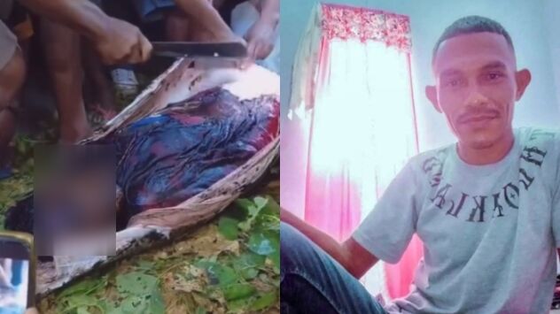 Corpo de Hasim é encontrado dentro de cobra de 7 metros (vídeo)