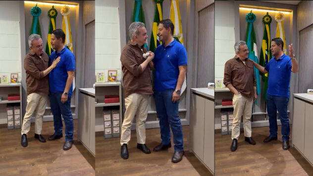 Prefeito de Vicentina libera 2&ordm; voto e celebra Vander