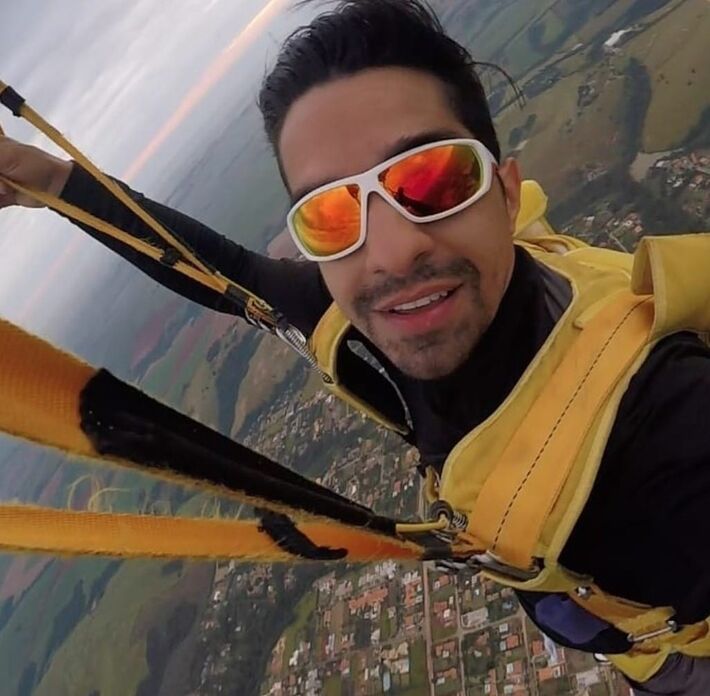 Leandro Torelli morreu durante salto de paraquedas em Boituva