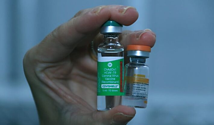 Vacina chegada da índia 
