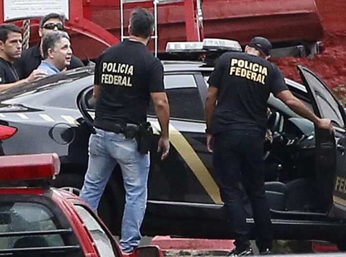 Anthony Garotinho foi condenado a 13 anos por compra de votos. Foto da prisão do ex-governador do Rio de Janeiro em 22 de novembro de 2017