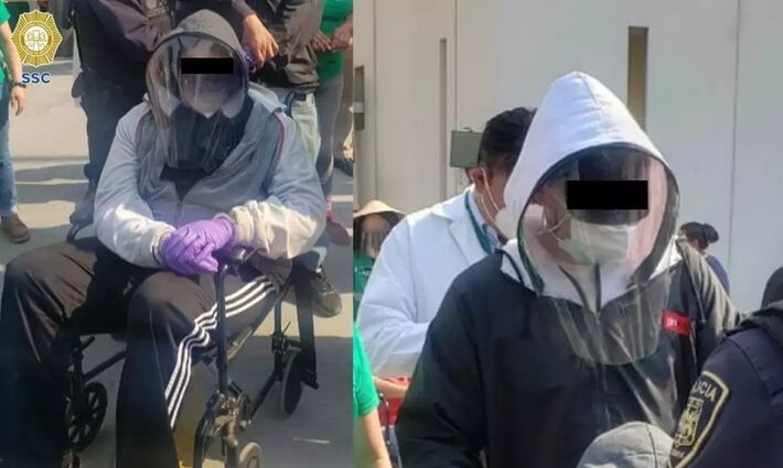  A dupla só foi detida depois de receber o antivírus no México