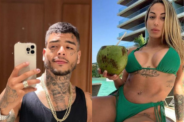 A modelo fitness Bianca Dominguez estava com MC Kevi. 