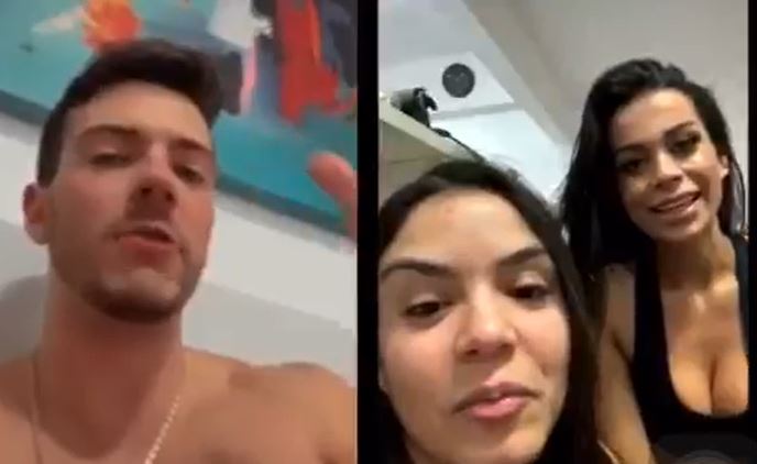 Esses são alguns dos participantes da live.