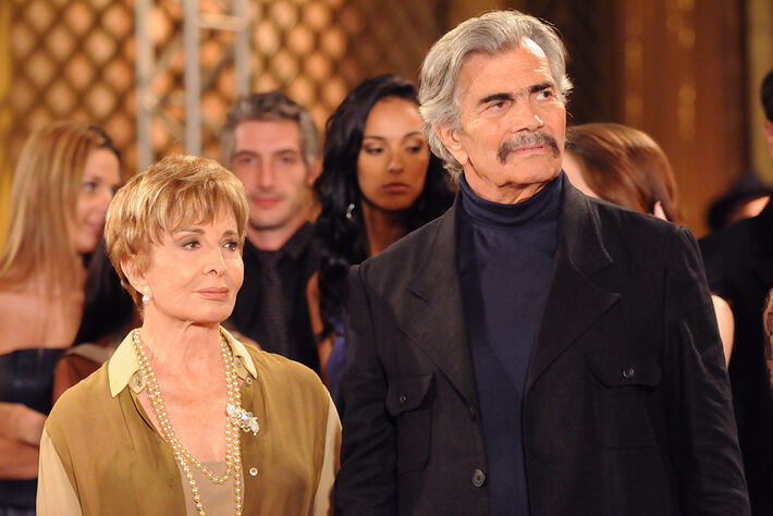 Glória Menezes e Tarcísio Meira na novela 'A Favorita', de 2009. Foto: Frederico Rozario/TV Globo