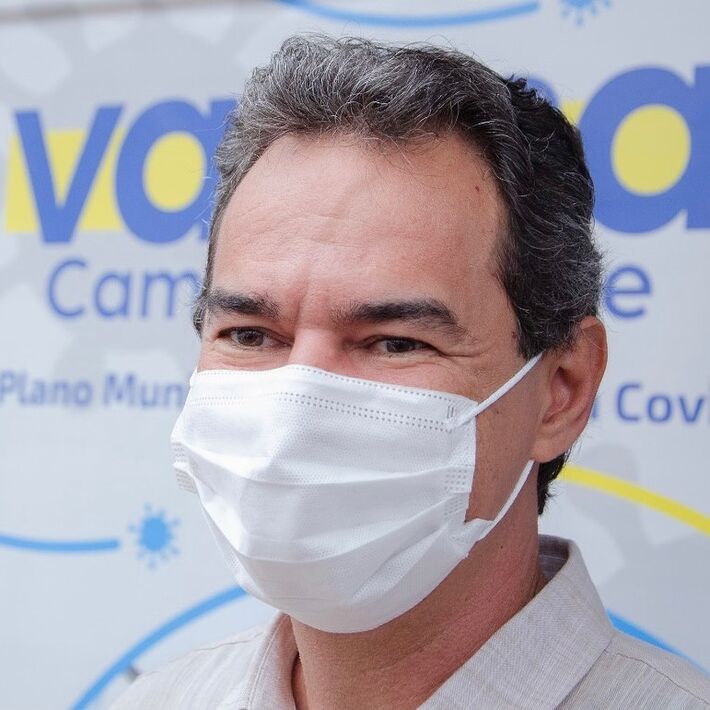 Esse é Marquinhos Trad (PSD), prefeito de Campo Grande e pré-candidato ao Governo de MS em 2022. Foto: Reprodução