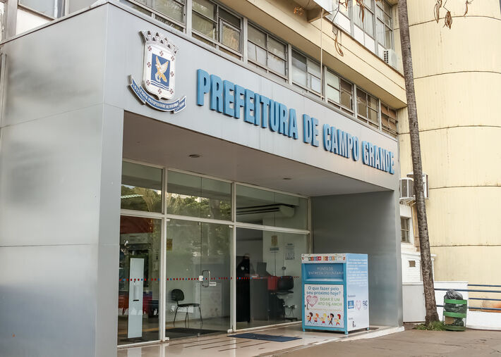 Prédio da Prefeitura fica na Avenida Afonso Pena - Centro. Foto: Tero Queiroz