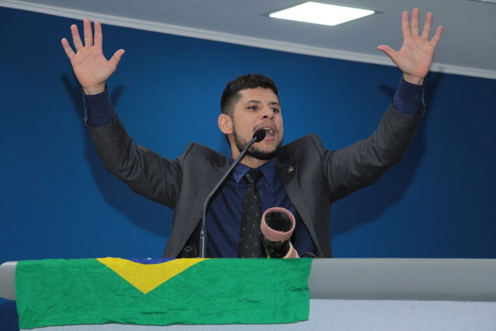 Esse é o ex-vereador Tiago Vargas. Foto: Reprodução