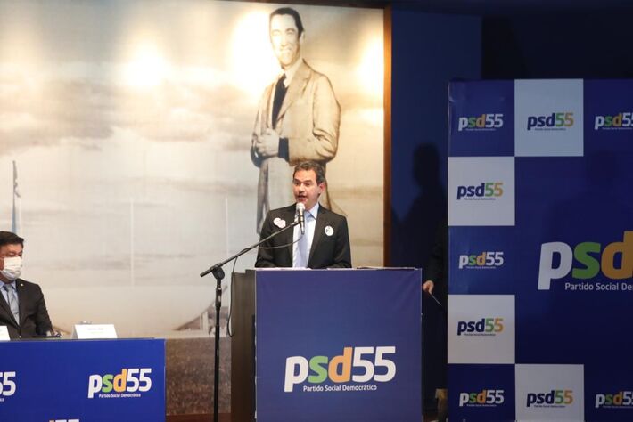 Esse é Marquinhos Trad (PSD), candidato a Governo em MS. Foto: Reprodução  