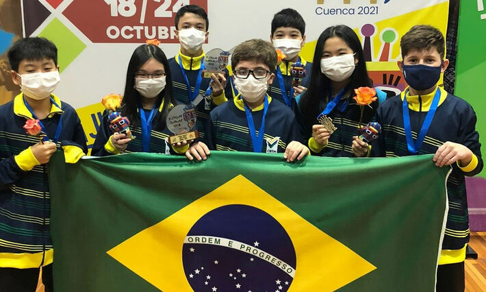 Garotada brasileira conquistou três bronzes no Pan-Americano. Foto: Jorge Fanck.