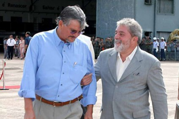 Esses são Zeca do PT e Lula. Foto: TopMídiaNews 