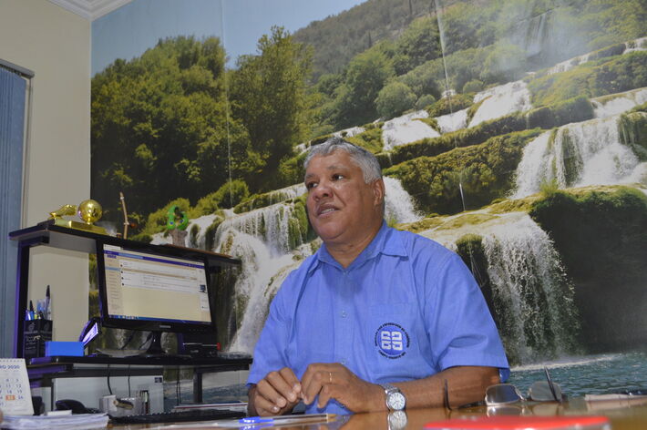Carlos Santos, pres. SECCG. Foto: Reprodução 