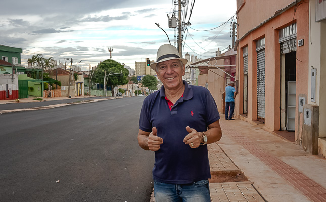 Esse é Gilcemar José Gonçalves, de 58 anos. Foto: Tero Queiroz