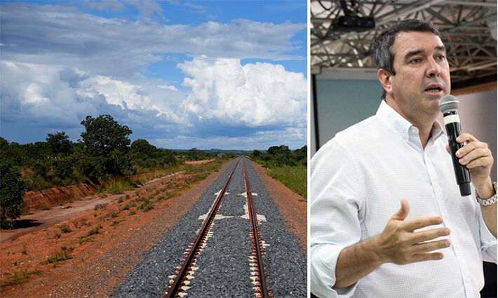 A ferrovia prevê a construção de uma estrada de ferro entre o Mato Grosso do Sul e o Litoral do Paraná. Foto: Repropdução 