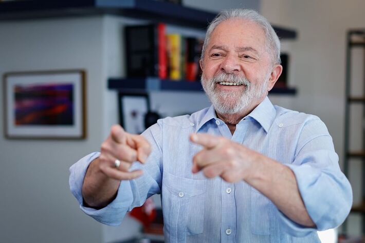 Esse é Lula, atualmente candidato a presidente no Brasil. Foto: Reprodução 