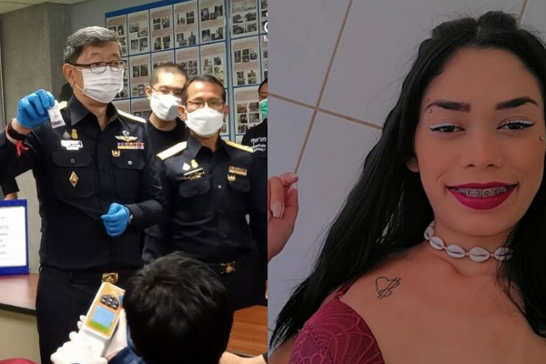 Mary Hellen, jovem moradora de Pouso Alegre presa na Tailândia  Foto: Redes sociais +  Matichon ภาพประกอบข่าว