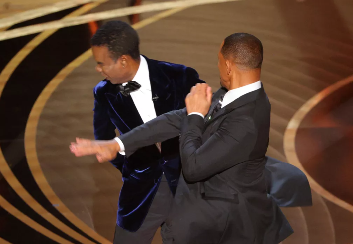 Will Smith bate em Chris Rock no Oscar 2022  Foto: Brian Snyder/Reuters