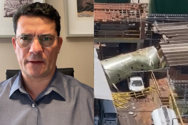 Pré-candidato estava em outro setor da empresa e passa bem | Fotos: Reprodução/Ilustrativa