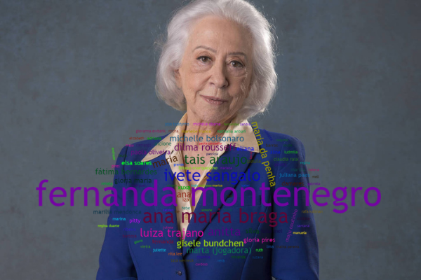 Fernanda Montenegro. Foto do Estevam Avellar, feita em dez.2021 para o Globo