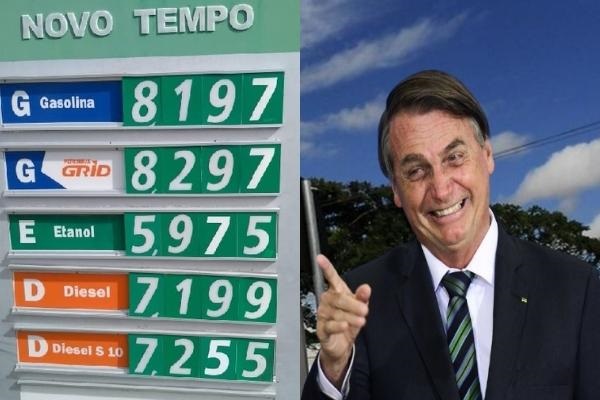 Era Bolsonaro é marcada pela inflação nas alturas. Petrobrás anunciará novo aumento amanhã. Foto: Reprodução 