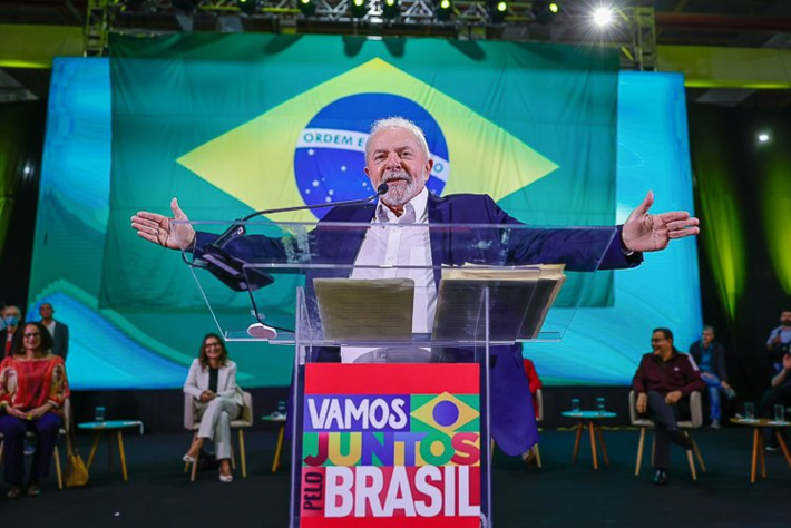 Lula 48% e Bolsonaro 27%. Foto: Reprodução 