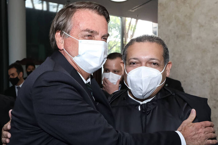 (Brasília - DF, 05/11/2020) Solenidade de Posse do Senhor Kassio Nunes Marques, no cargo de Ministro do Supremo Tribunal Federal.  Foto: Marcos Corrêa/PR