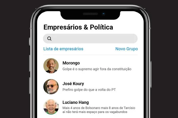 Grupo de radicais bolsonaristas discute compra de votos para Jair Bolsonaro. Foto: Reprodução 