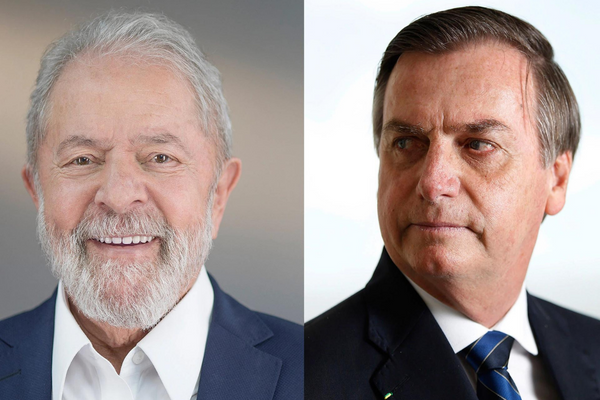 Esses são Lula e Jair Bolsonaro. Fotos: Divulgação 