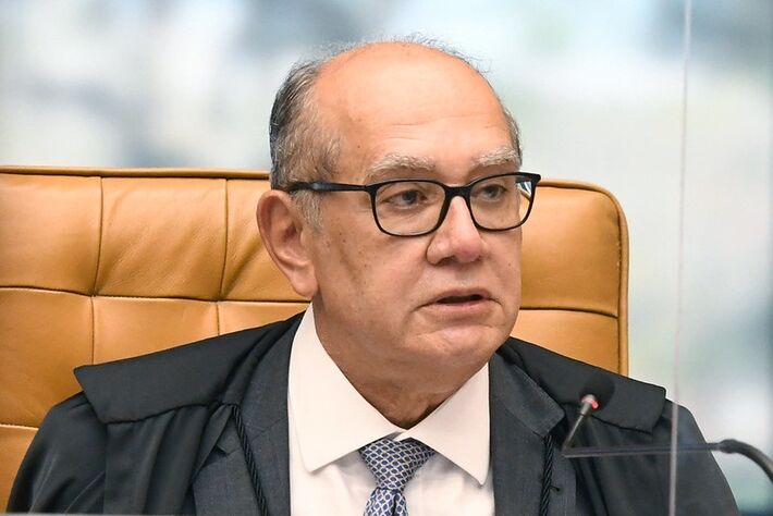 (22/06/2022) Sessão Plenária do STF. O ministro Gilmar Mendes. Foto: Carlos Moura/SCO/STF