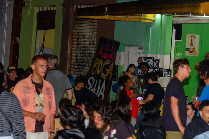 Evento aconteceu em frente ao conhecido bar cultural Zé Carioca, na Esplanada Ferroviária. Foto: Tero Queiroz