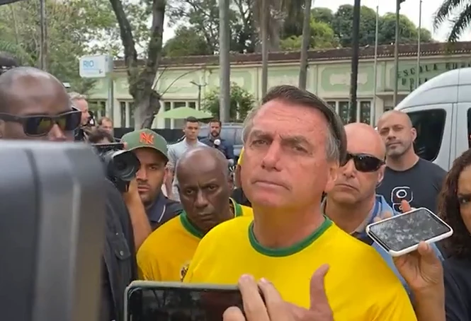 Jair Bolsonaro. Foto: Reprodução / Print vídeo G1