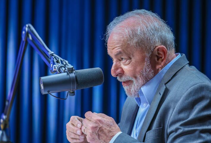 18.10.2022  Lula participa do Flow Podcast, entrevistado pelo apresentador Igor 3K, com transmissão ao vivo pelo canal do podcast no YouTube. Foto: Ricardo Stuckert