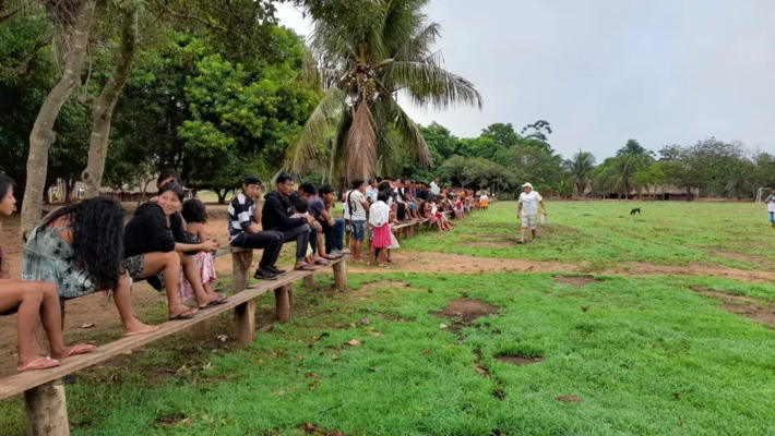 Indígenas do Parque Indígena Xingu, em Mato Grosso. Foto: Divulgação
