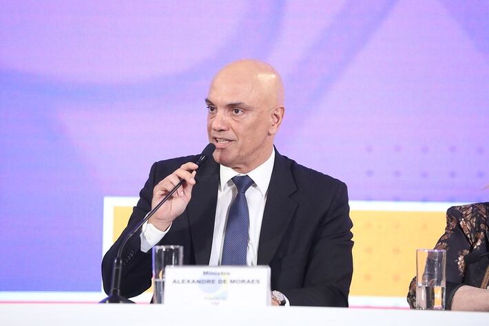Entrevista Coletiva ministro Alexandre de Moraes 20h50 - 30/10/2022. Foto: Antonio Augusto/Secom/TSE