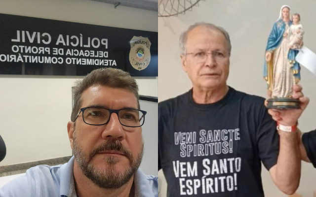O deputado Pedro Kemp (PT-MS) denunciou Osvaldo Nunes dos Santos por lesão corporal em Campo Grande . Fotos: Redes 