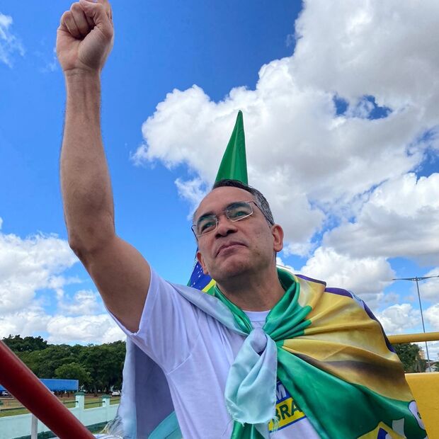 O vereador bolsonarista Sandro Benites. Foto: Redes 